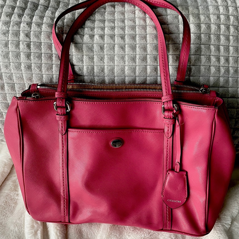 Pink Coach Purse